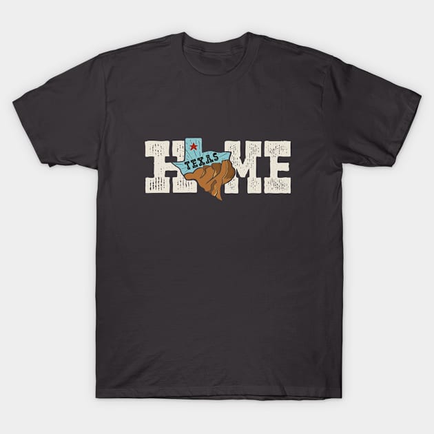 Vintage Texas Home -Texas States Lover Gifts T-Shirt by meowstudio